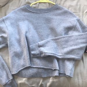 brandy melville cropped sweatshirt